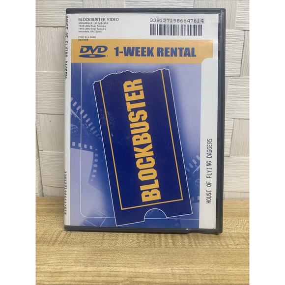 4 Blockbuster Video Rental DVD Cases w/Van Helsing Open Range 5th Element… - Picture 3 of 12